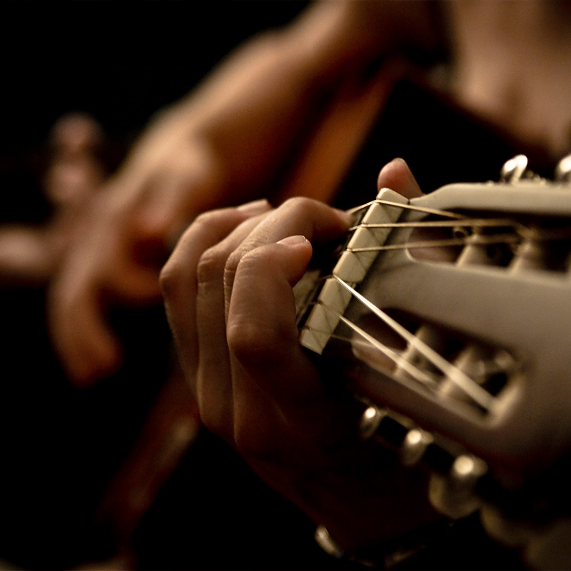 Gitarre Sound am Albis